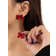 Shein 2pcs/set Bow Stud Earrings