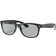 Ray-Ban New Wayfarer Washed Lenses Shiny Black Frame