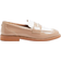 River Island Chunky Colour Block Loafers - Beige