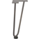 vidaXL Hårnålsformade 4 St Naturstål 30 Cm Massivt Stål Bordsben 30cm 4st
