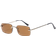 Pull&Bear Sonnenbrille - Braun/Gold