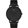 Movado Face Black With Black Leather