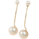 Shein Faux Pearl Drop Earrings