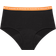 Libresse Teen Brief Ample Menstrual Panties - Black/Orange