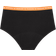 Libresse Teen Brief Ample Menstrual Panties - Black/Orange