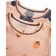 Shein Young Girl pcs Short Sleeve Sleep Dress Set With Floral And Heart Prints For Home Wear