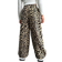 Shein Young Girl And Young Girl Casual Loose Leopard Print Straight Leg Pants Suitable For Daily Wear Can Be Paired With Various Fitted Cropped TShirts Or