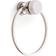 Dorma Purity Marble Towel Ring Chrome