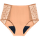 Libresse High Waist Dots Moderate Menstrual Panties - Apricot