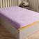 Brentfords Teddy Fleece Fitted King Lilac Bed Sheet Purple (200x152cm)