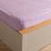 Brentfords Teddy Fleece Fitted King Lilac Bed Sheet Purple (200x152cm)