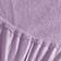 Brentfords Teddy Fleece Fitted King Lilac Bed Sheet Purple (200x152cm)
