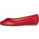 Lauren Ralph Lauren Jayna Ballet Flats - Festive Red Stitch