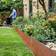 Nicoman Metal Lawn Edging Garden Border Set Of 5 106cm W x 15cm H x 0.15cm D