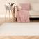 OHS Boucle Plush Rug 80 x 150 cm Beige 80x150cm