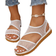 Shein Fashionable Fishnet Sandals With Foam Bottom - Casual
