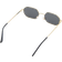 Pull&Bear Hexagonal Metal Frame Sunglasses - Gold