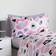 OHS Leopard Duvet Cover Pink, White (200x200cm)
