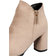 Shein Chunky Heel Round Toe Boots - Beige