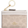 Coach Mini Skinny Id Case In Signature Canvas - Beige