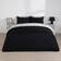 Brentfords Reversible Duvet Cover Black, Natural (200x135cm)