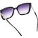 Shein 1pc Half Metal Square Frame With Whip