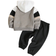 Shein pcsSet Baby BoyGirl AllMatch Sportswear Hoodie And Pants Set Casual Chic Streetwear Outfit For Daily Wear And Outdoor Activities