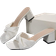 Shein Women's Summer New Style Thick Heel Slip-proof Trendy Versatile Fairy Style Soft French High Heels