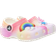 Crocs Classic Ombre Charm Clog Kids' Girl's White/Multicolor Toddler Sandals Slip-Ons