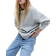 H&M Oversized Sweater - Grijs