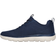 Skechers Men's Summits Eckler 11.0 Wide Navy/Orange Textile/Synthetic Vegan