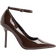 River Island Ankle Strap Heeled Court Shoes - Brown