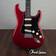 Fender Limited Edition American Professional II Stratocaster, Ebony Fingerboard with Black Headstock, Candy Apple Red