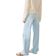 Stradivarius D92 Straight Wide Leg Jeans - Medium Light Blue Denim