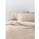 John Lewis Comfy & Relaxed Washed Cotton Bedding Duvet Cover Beige (260x220cm)