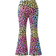Shein Young Girls Fashion Animal Print Flared Casual Pants Suitable For Casual Daily Wear SpringSummerAutumn