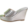 Shein Summer Womens Solid Color Wedge Heel Waterproof Platform SlipOn Sandals For Women