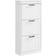 Homcom Slim Cabinet 3 Flip Drawers Shoe Rack 24x117.5cm