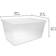 Sterilite 90 qt Clear with Lid Storage Box 22.5gal