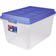Hefty 72 Qt Clear Plastic Container Storage Box 18gal