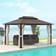 OutSunny 3x4m Polycarbonate Hardtop Gazebo with Aluminium Frame