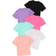 Shein pcs Young Girl Casual Comfortable AllMatch Solid Color Round Neck Short Sleeve TShirt Set Summer Ideal Gift For Girls