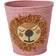 Rice Round Raffia Basket with Lion Head 20 x 30 cm