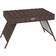 OutSunny Foldable Rattan Outdoor Coffee Table Steel Frame Brown