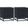 Homcom Set of 2 with 2 Drawers Bedside Table