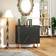 Homcom Buffet Cabinet with 2 Doors and Adjustable Shelves Sideboard