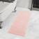 Brentfords Chenille Bath Mat Noodle Absorbent Non-Slip Soft Shower Pink One Size