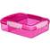 Sistema Snack Attack Duo Pink Food Container 0.975L