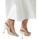 Coast Bridal Tilly Diamante And Pearl Sling Back Pointed Shoes White