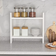 Hanah Home Lagerhylla 34x10 cm Vit Hyllsystem 34x10cm